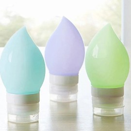 [SS62] Cosmetic Container Sealed Perfume Square Empty Bottle 60ml (Silicone) / [에스에스62]화장품용기 밀폐 향수 사각공병60ml(실리콘)