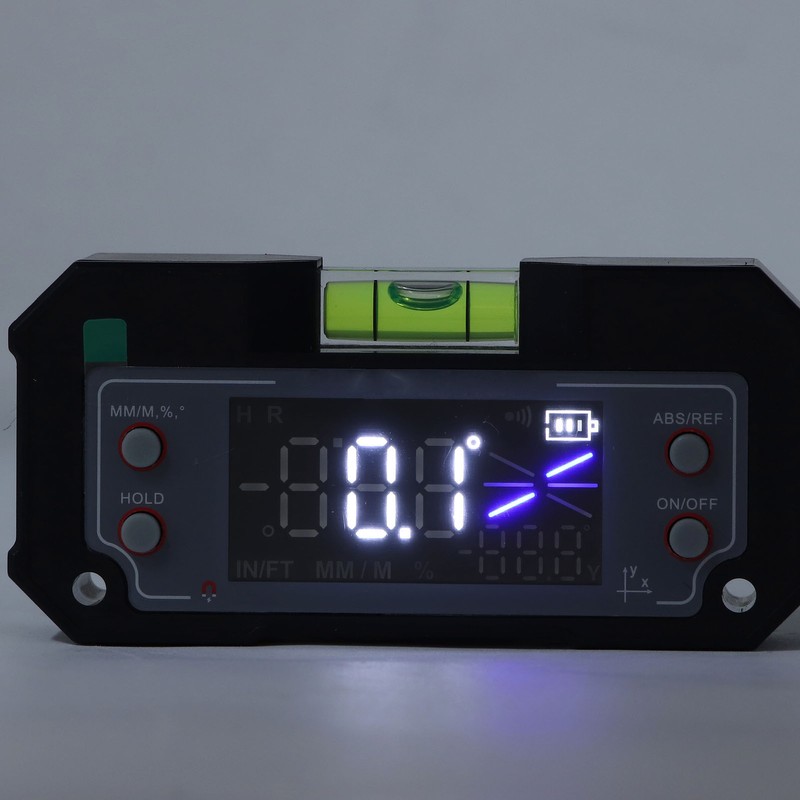 Digital Angle Gauge Magnetic Leveler Level Finder Protractor Bevel Inclinometer