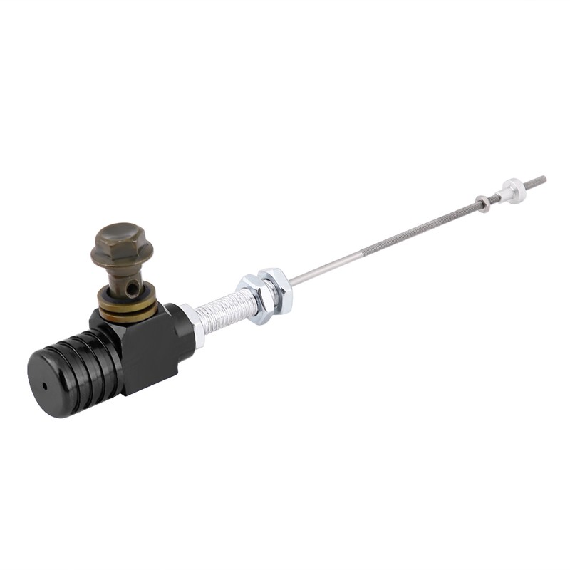M10x1.25mm Hydraulic Clutch Master Cylinder Brake Pump Black for Motorcycle
