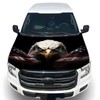 Tobethay American Car Hood Cover - 59x51 in Car Hood