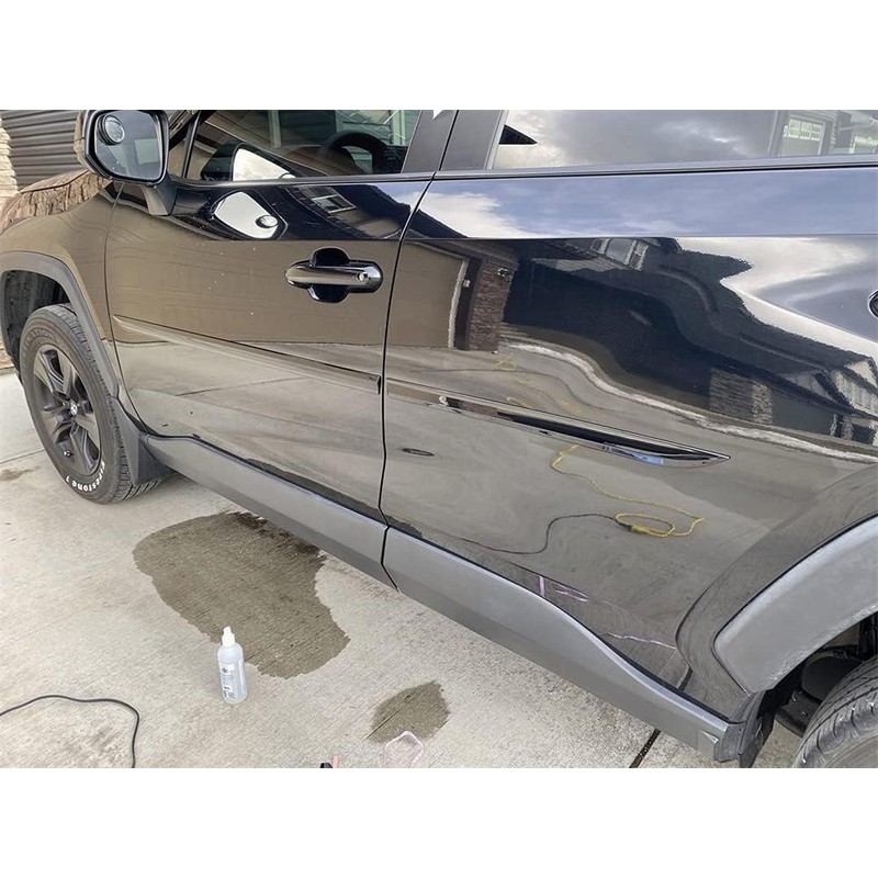 L2R Glossy Black Exterior Side Door Body Molding Bump Protector