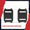 Fippeddly 2 Pcs Snowblower Skid Plates Skid Shoe 76153-v41-000, for