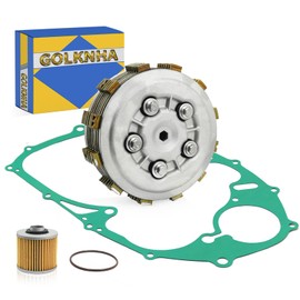 Clutch & Gasket Kit Compatible with Yamaha V Star 650 XVS650 1998-2016