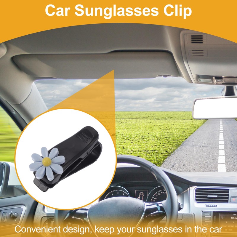 REPAIROCK Car Sunglasses Clip Universal Sun Visor Sunglasses Holder for