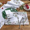 Split P Winter Harmony Placemat Set of 4, Green 13"