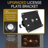 Anti-Theft License Plate Holder Compatible with Mazda CX-30 2020-2024, Mazda