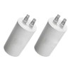 Pack 2Pzas Capacitor 45 UF Para Bomba Centrifuga 1Hp