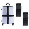 2 Pack Suitcase Belts, Adjustable Luggage Straps, Bright Colors Travel
