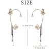 Butterfly Ear Cuffs Rhinestone Butterfly Ear Cuff for Women Ear