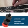 eMagTech 1 x Stair Gauge Lightweight Aluminum Alloy Red Stair