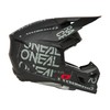 O'Neal 3 SRS Adult Helmet Static Black/Gray Medium