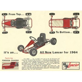 Rupp Vintage Beautiful 1960's Rupp Lancer Go-Kart Ad