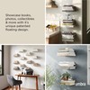 Umbra Conceal, Sturdy Metal Floating Bookshelf for Wall (Set of