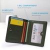 Alldaily Small RFID Wallet for Women Slim Compact Bifold Pocket