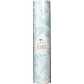 Kamoi Processing Paper mt casa Masking Tape for Interior Use Bird & Flower 9.1 inches (230 mm) x 16.4 ft (5 m) Peel and Stick on Walls Floors Window Glass Furniture
