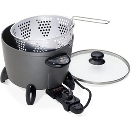 National Presto Ind 06003 Options Multi Cooker/Steamer - Heavy Cast Aluminum - Quantity 1