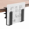FOROIRON Adjustable Side Laptop Mount, No Drill Desk Storage Organizer,