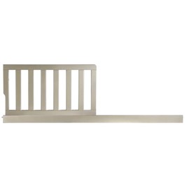 Toddler Bed Safety Guard Rail for Evolur Baby Convertible Cribs - Solid Wood Rail for Convertible Crib to Toddler Bed Conversion - Safety Bed Rail for Children (Windsor Oak Grey, Model 846)