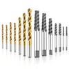 14 Pcs Screw Extractor Set with Left Hand Drill Bits,