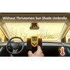 2025 THRIVESMEN™ Car Windshield Sunshade Umbrella – Foldable UV &