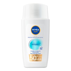 Protector Solar Facial NIVEA SUN Fluido Diario Invisible  Antioxidantes Fps50 40Ml, Efecto Mate y Antioxidantes                                       