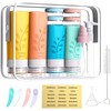 Janety Kit De Botellas De Viaje Y Envases Portátiles Rellenables