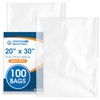 Spartan Industrial - 20" X 30" Open-End Flat Poly Bags