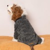 Fitwarm Turtleneck Fleece Dog Sweater Pajamas, Warm Winter Dog Clothes