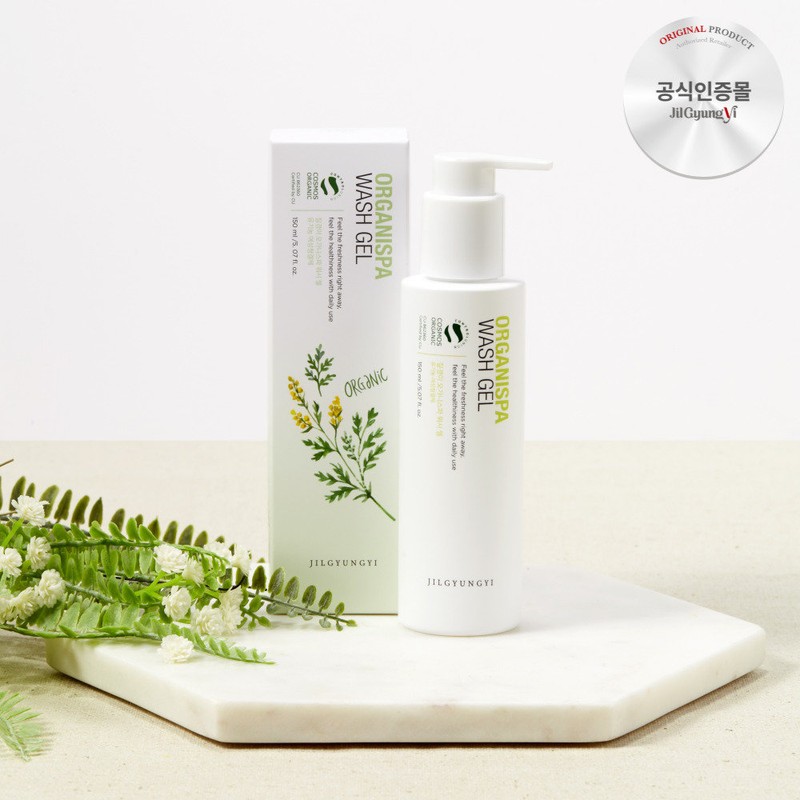 Plantain Feminine Cleanser Organic Organispa Wash Gel 150ml 3 packs