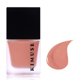 KIMUSE Cheek Gel Cream Liquid Blush Makeup, Lightweight Breathable Feel, Sheer Flush Of Color, Natural Looking, Mlik Tea, 0.28 Fl Oz