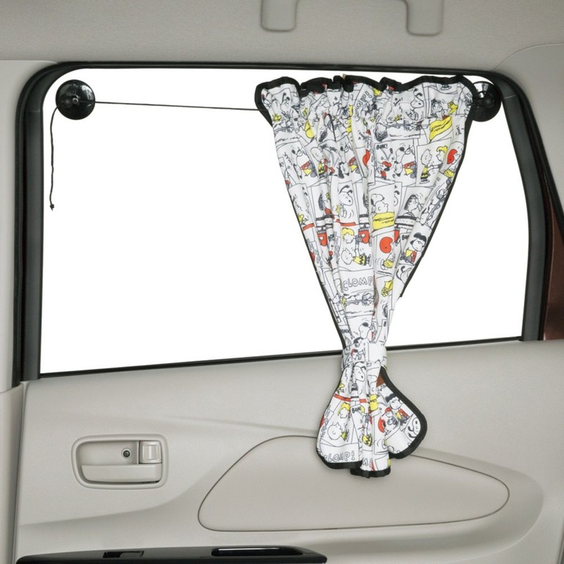 Bonform 7275-76W Snoopy Peanut Friends Car Curtain Light / Regular