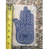 RARE VTG Hamsa Hand Iron On Transfer Appliqué HEARTS &