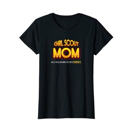 Damen Wie eine normale Mutter, aber mit Keksen – Scout For Girls T-Shirt