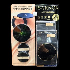 Isa Knox Dual Cover Cushion Special Set No. 21 / Light Beige 1 main product + 2 refills + 2 puffs / 이자녹스 듀얼 커버쿠션 스페셜 세트 21호 / 라이트 베이지 본품1개 + 리필2개 + 퍼프2개