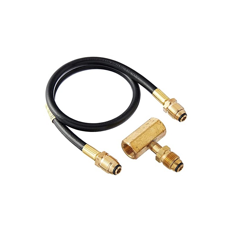 Mr. Heater F273737 2-Tank Hook-Up Kit with Tee and 30-Inch