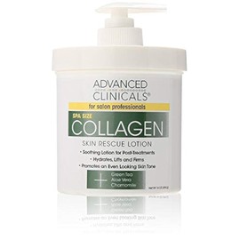 ADVANCED CLINICALS 2 PACK SET - CREMA CORPORAL COLAGENO RESCATE DE LA PIEL CON TE VERDE, ALOE VERA Y MANZANILLA 454GR/CU