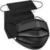 100 PCS Disposable Face Masks, Black Masks, 3 Ply Protection