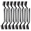 Topbuti 15 Pcs Mini Stainless Steel Wire Brush Set for