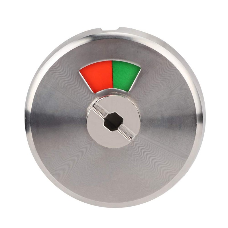 Vacant Engaged Indicator Bolt, Vacant Occupied Toilet Door Lock, Chrome