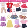 K.T. Fancy 10 Sets American 18 Inch Doll Clothes and