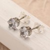 Genuine S925 Sterling Silver Earring Backs Replacements for Studs, 12Pcs/6Pairs