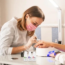 Kit de uñas en polvo de inmersión 4 colores – Acabado brillante o esmerilado