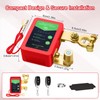 Csyibeielec Kill Switch for Car - 12V Remote Battery Disconnect