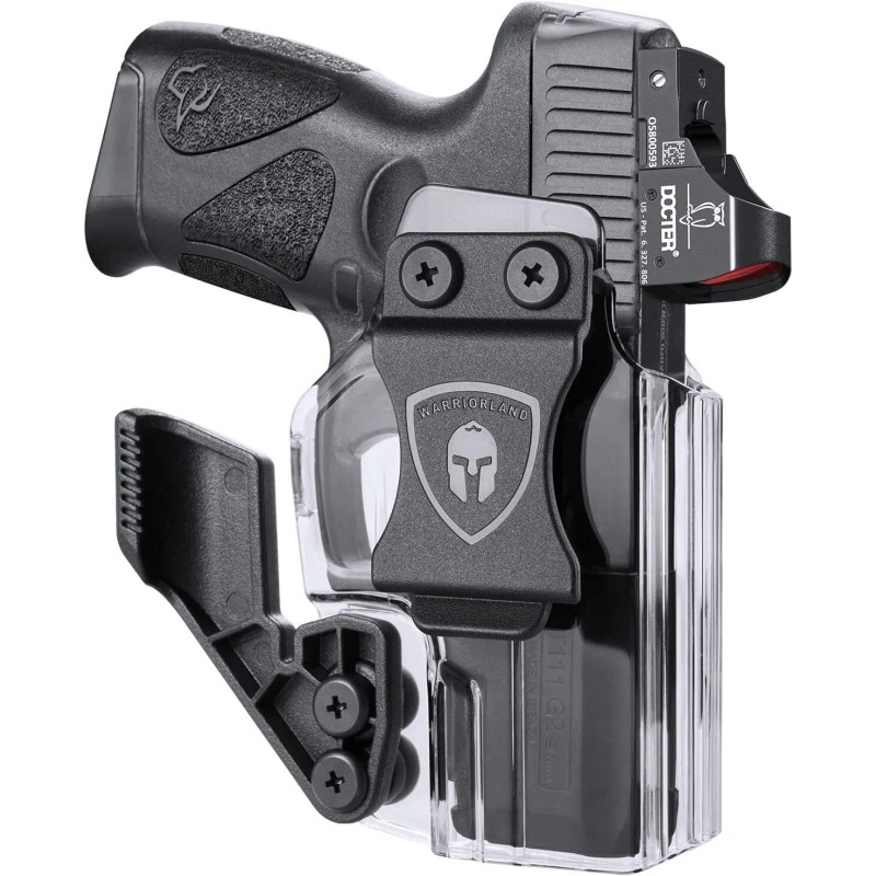 WARRIORLAND Coldres transparentes IWB, corte óptico e garra para Taurus