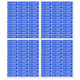 120 Pcs NO Equipment Ground Stickers 1x0.25 Inch Blue No Equipment Ground Stickers GFCI AFCI Protected Outlet Receptacle Plates Label Not Ground Stickers