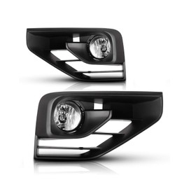 AUTOWIKI Fog Lights Assembly For 2017-2020 Nissan Pathfinder With Clear Lens 2PCS OEM Fog Lamps Replacement