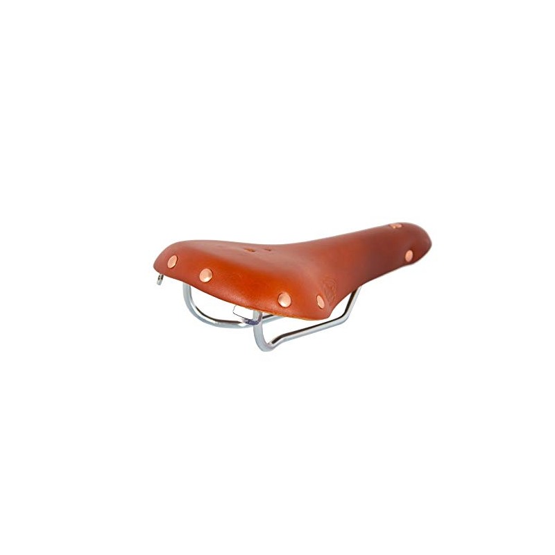 Genuine Leather Luxury Bicycle Saddle Vintage City Saddle Trekking Saddle