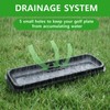 GCDZFYG 100-Ball Golf Tray with Phone Stand & Drainage Holes