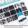 Bemaka - Juego de 500 tornillos para computadora portátil con