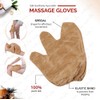 Silk Garshana Ayurvedic Massage Gloves - Electro Static Lymph Circulation